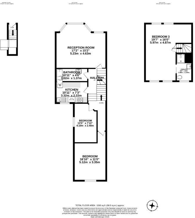 Bathurst Gardens, Kensal Rise , London, NW10 floorplan