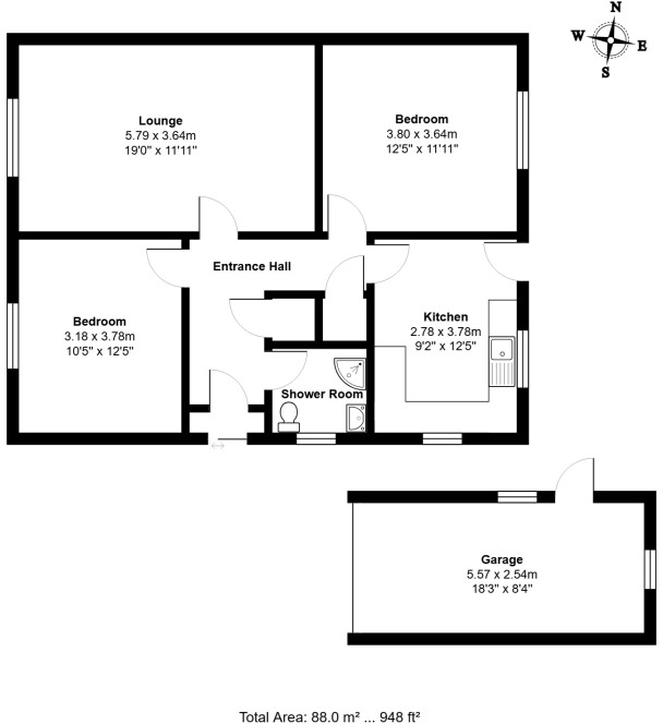 Knightsdale Road, Ipswich floorplan
