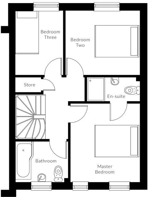 Scotland Street, Ellesmere. floorplan