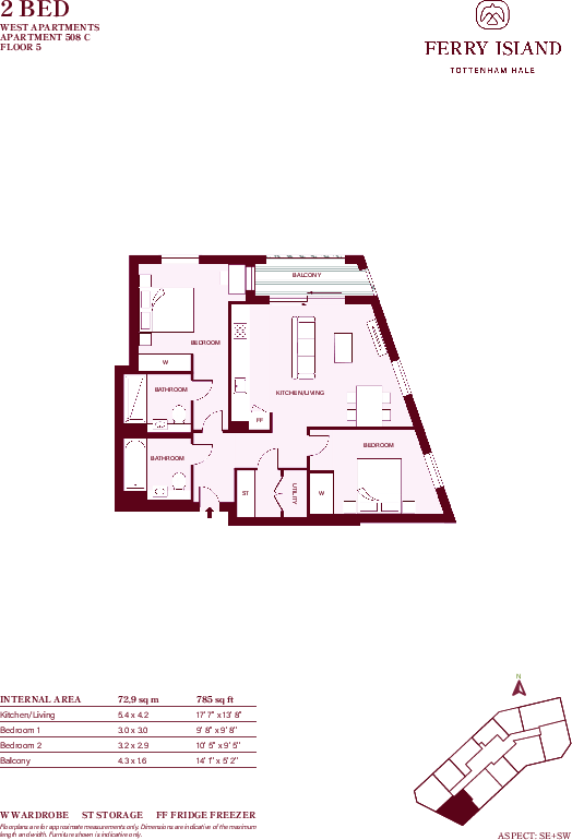 Ferry Island Related Argent, N17 floorplan