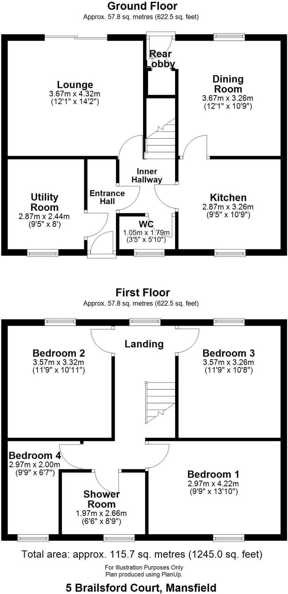 Brailsford Court, Mansfield floorplan