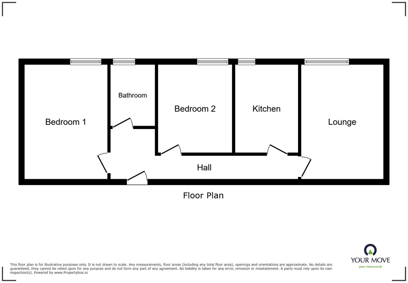 Roper Street, Whitehaven, Cumbria, CA28 floorplan