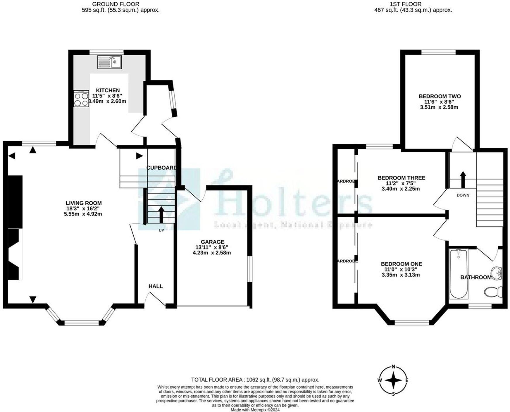 Irfon Road, Builth Wells, LD2 floorplan