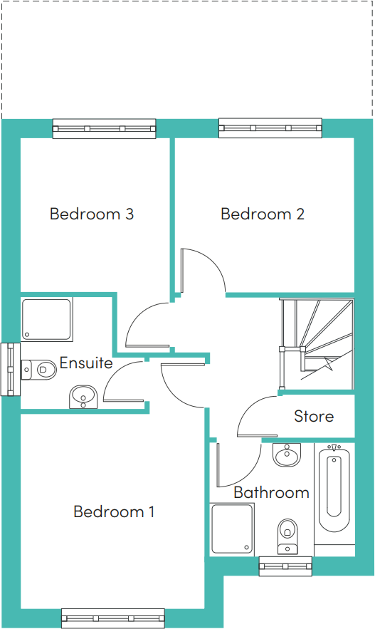 Elder Avenue, Telford TF1 floorplan