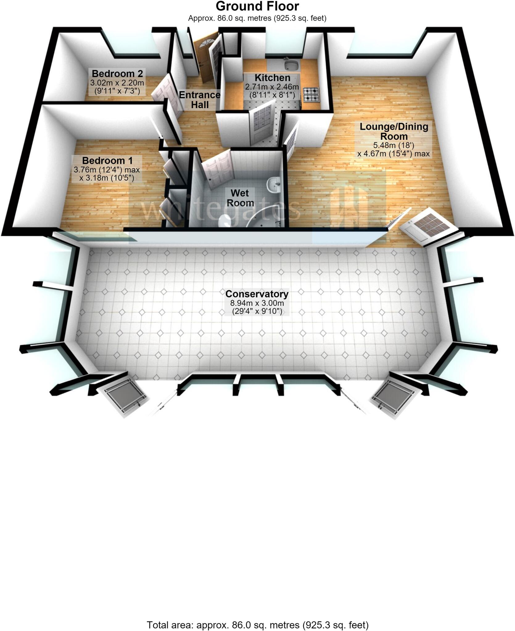 Spa Well Grove, Brierley, S72 floorplan