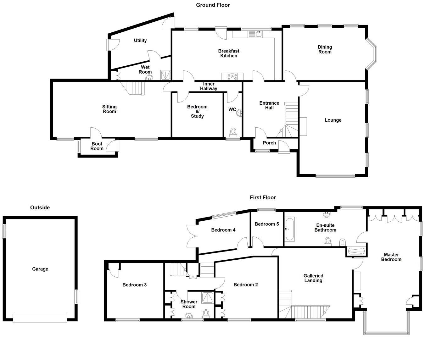Hough Hole, Rainow, Macclesfield floorplan