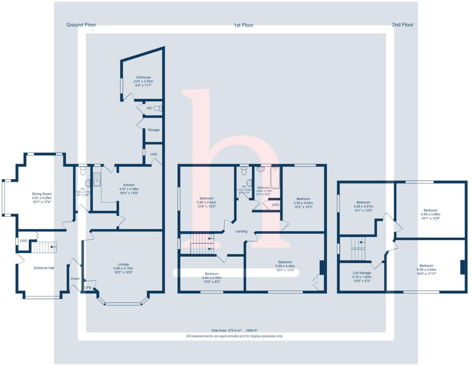 Glenmore Road, Oxton, CH43 floorplan