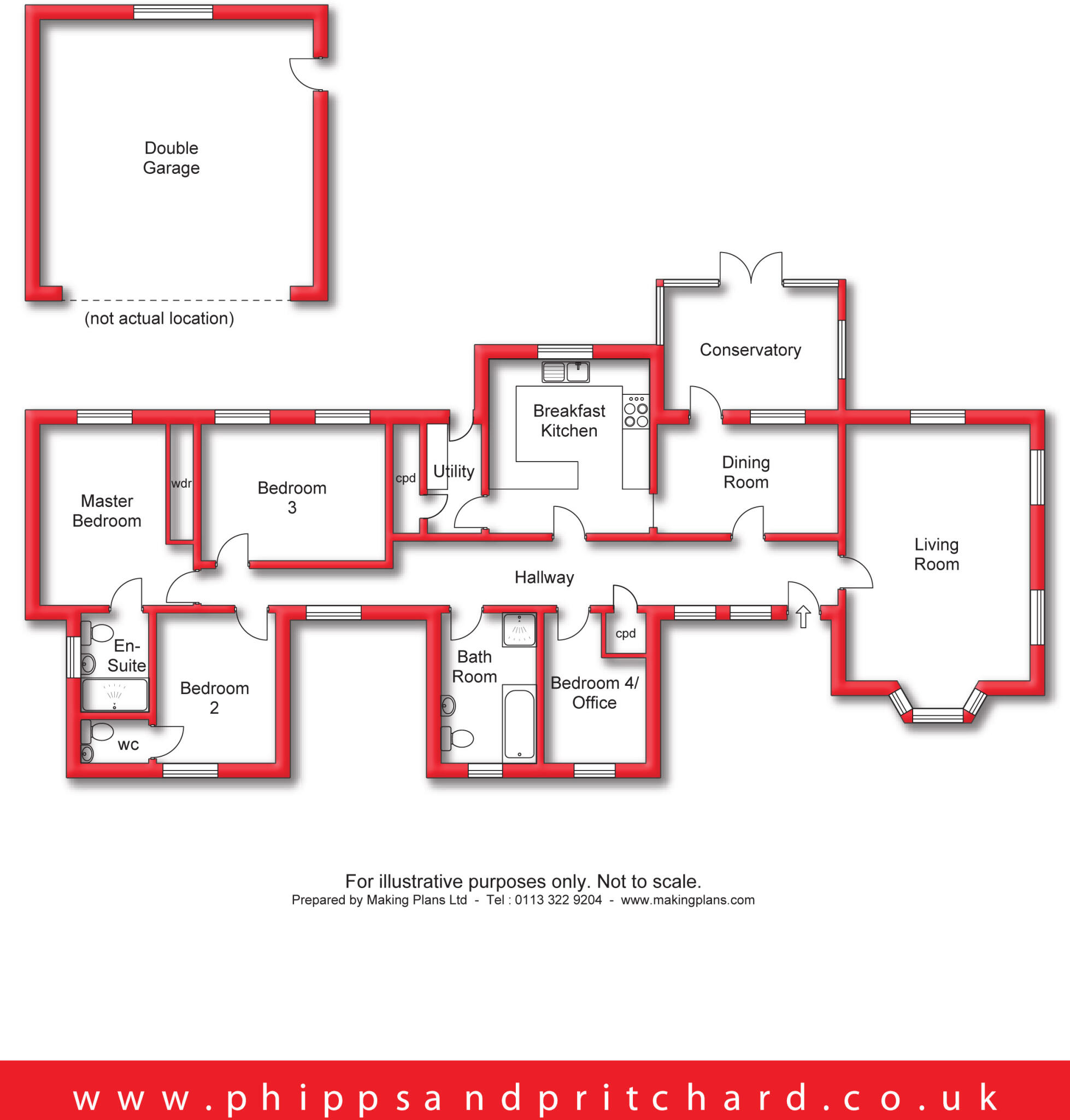 Neen Savage, Cleobury Mortimer, Kidderminster, Shropshire floorplan