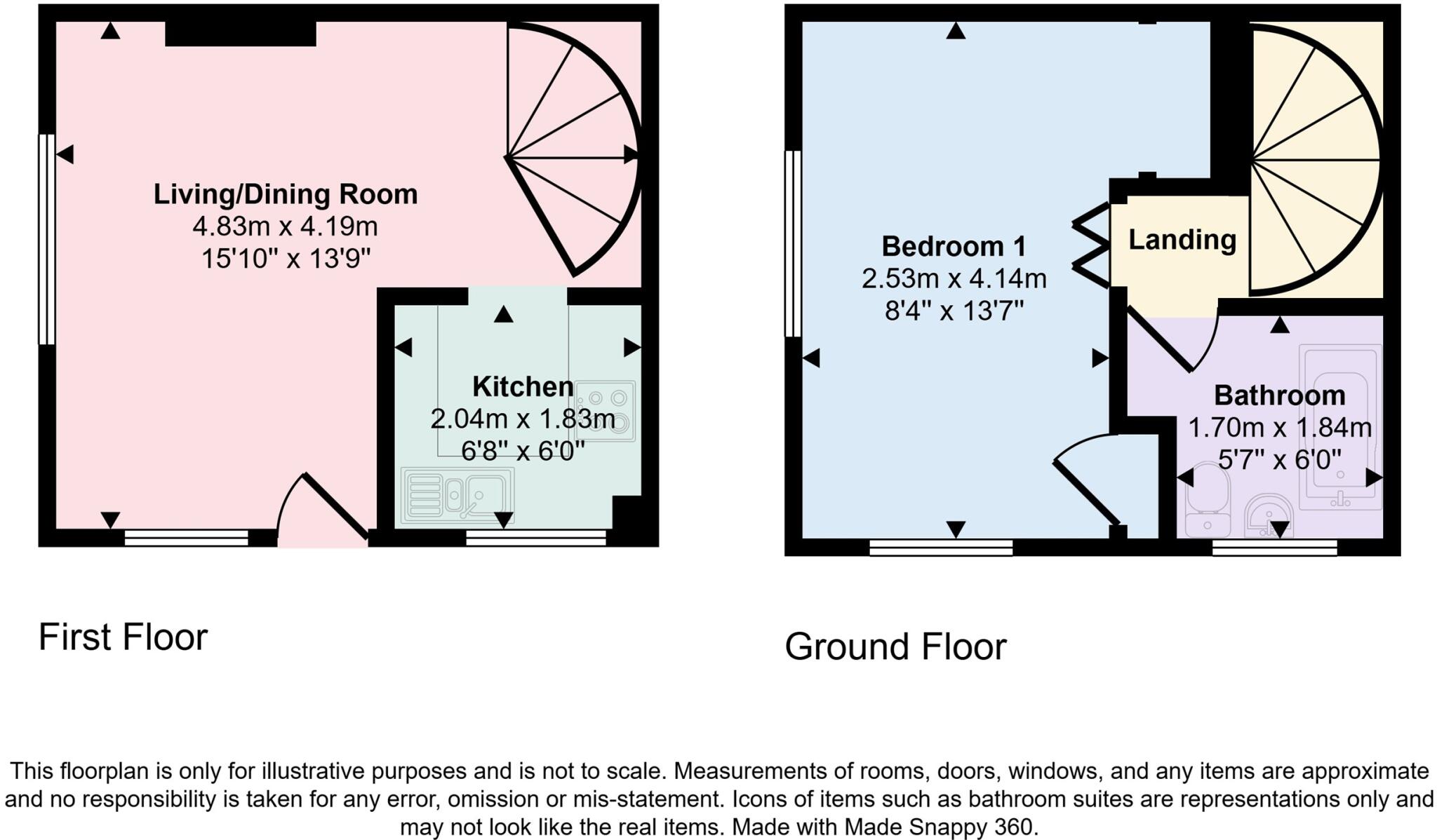 North Baddesley floorplan