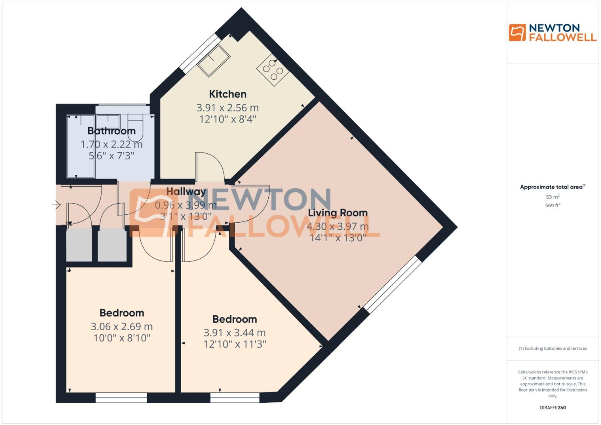Windrush Close, Walsall, WS3 floorplan