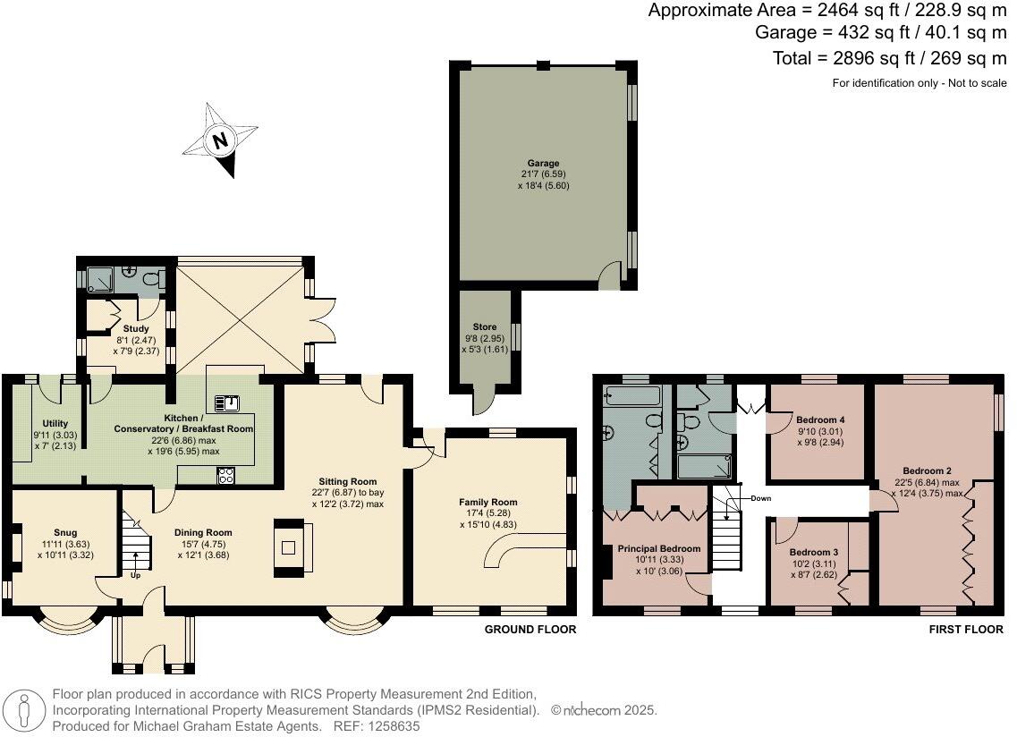 High Street, Tingrith, Bedfordshire, MK17 floorplan