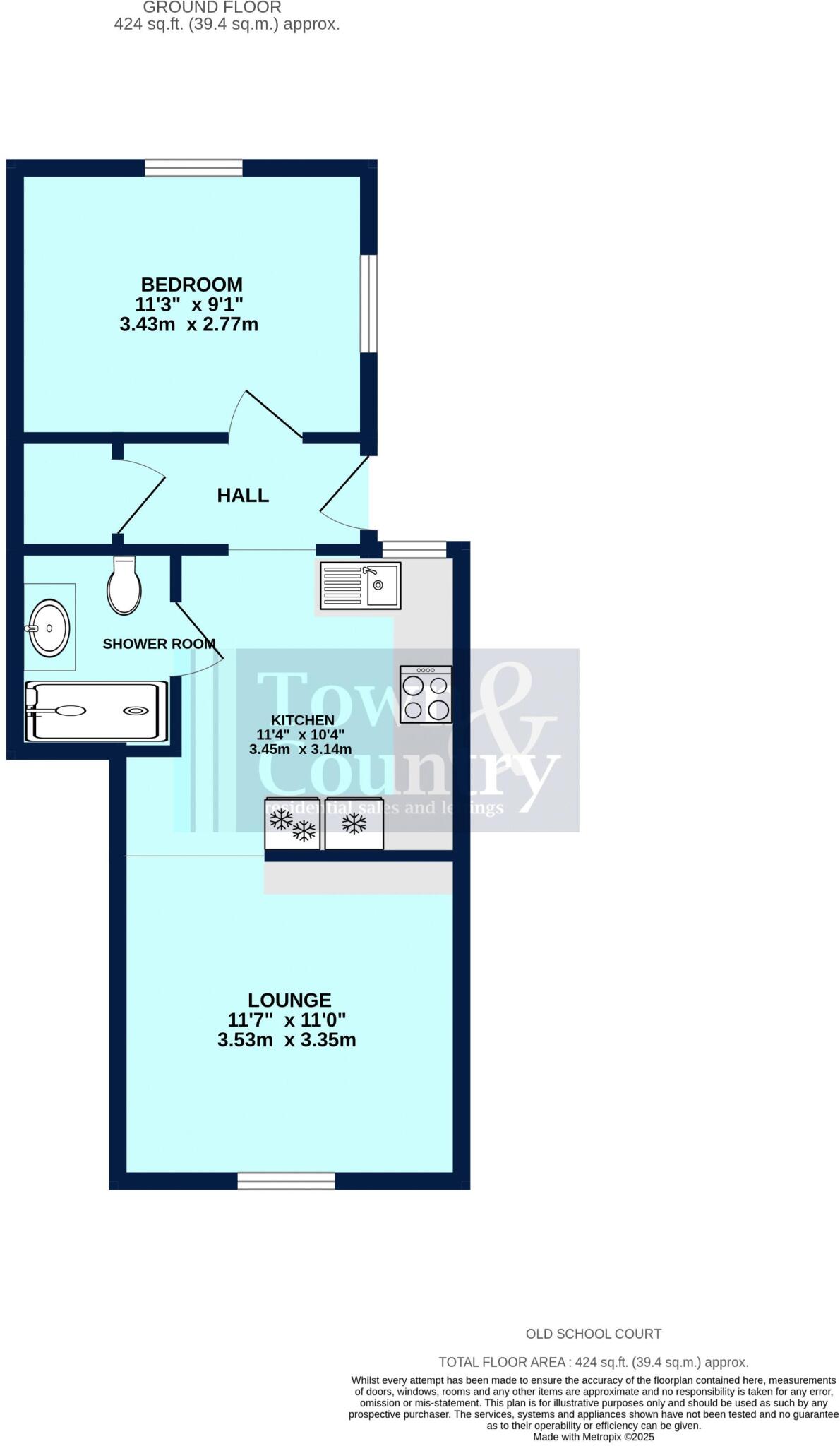 Silcott Street, Brightlingsea, CO7 floorplan