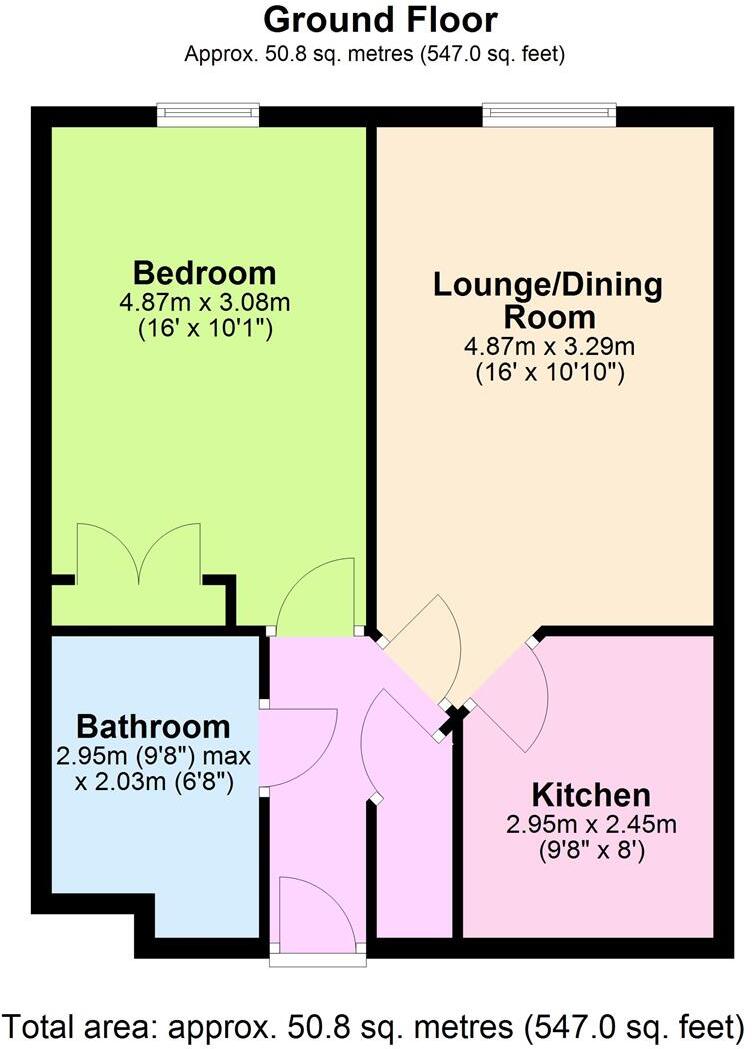 Union Place, Worthing floorplan