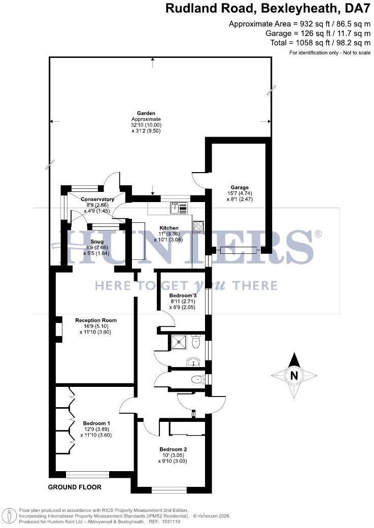 Rudland Road, Bexleyheath floorplan