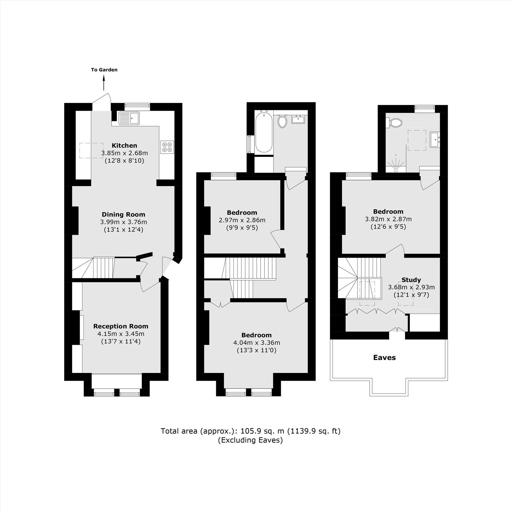 Dunstans Road, East Dulwich floorplan