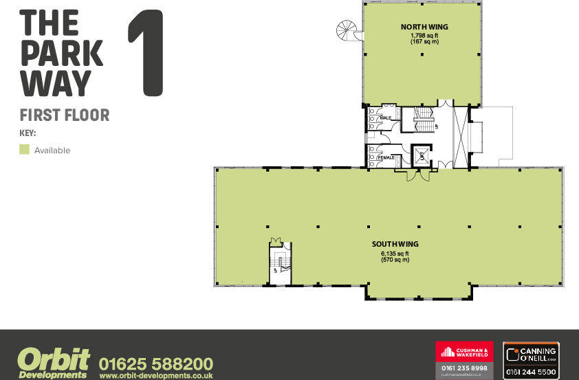 Parkway 1 First Floor plan