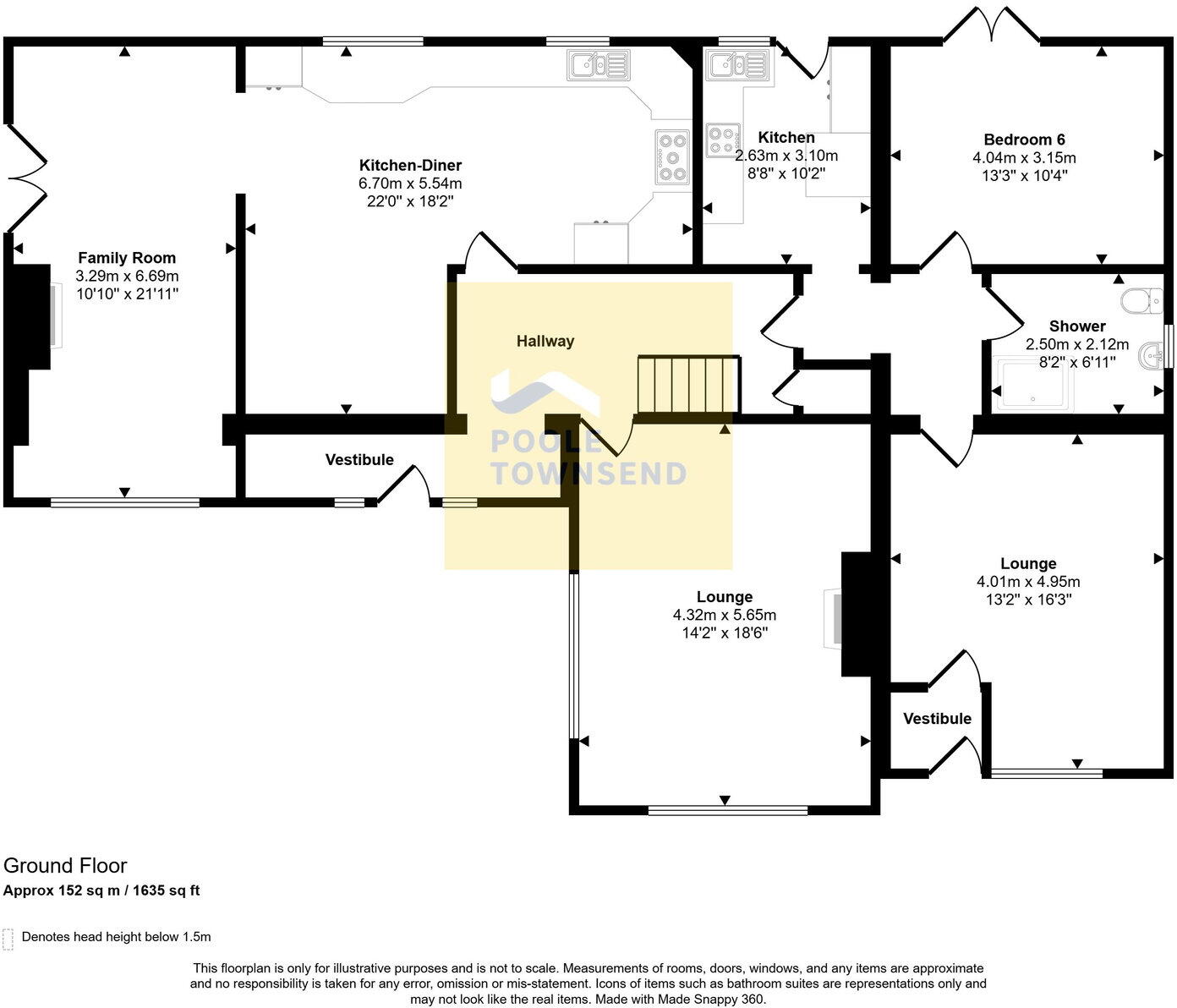 Rating Lane, Barrow-In-Furness, Cumbria, LA13 9LG floorplan