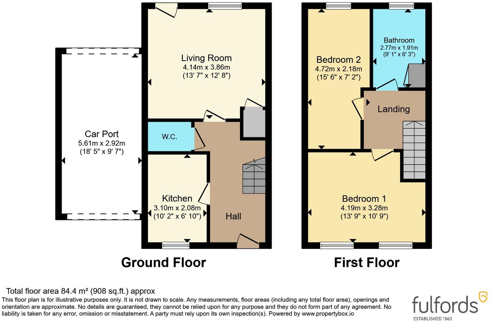 Bridgeman Place, Exeter, Devon, EX1 floorplan