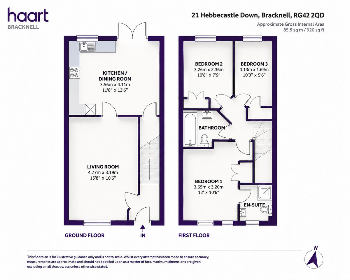 Hebbecastle Down, Bracknell floorplan