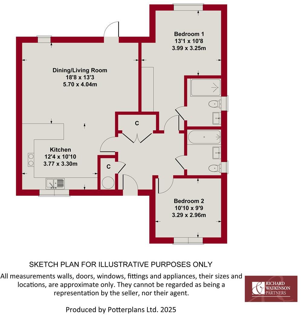 Sage Gardens, Easthorpe floorplan