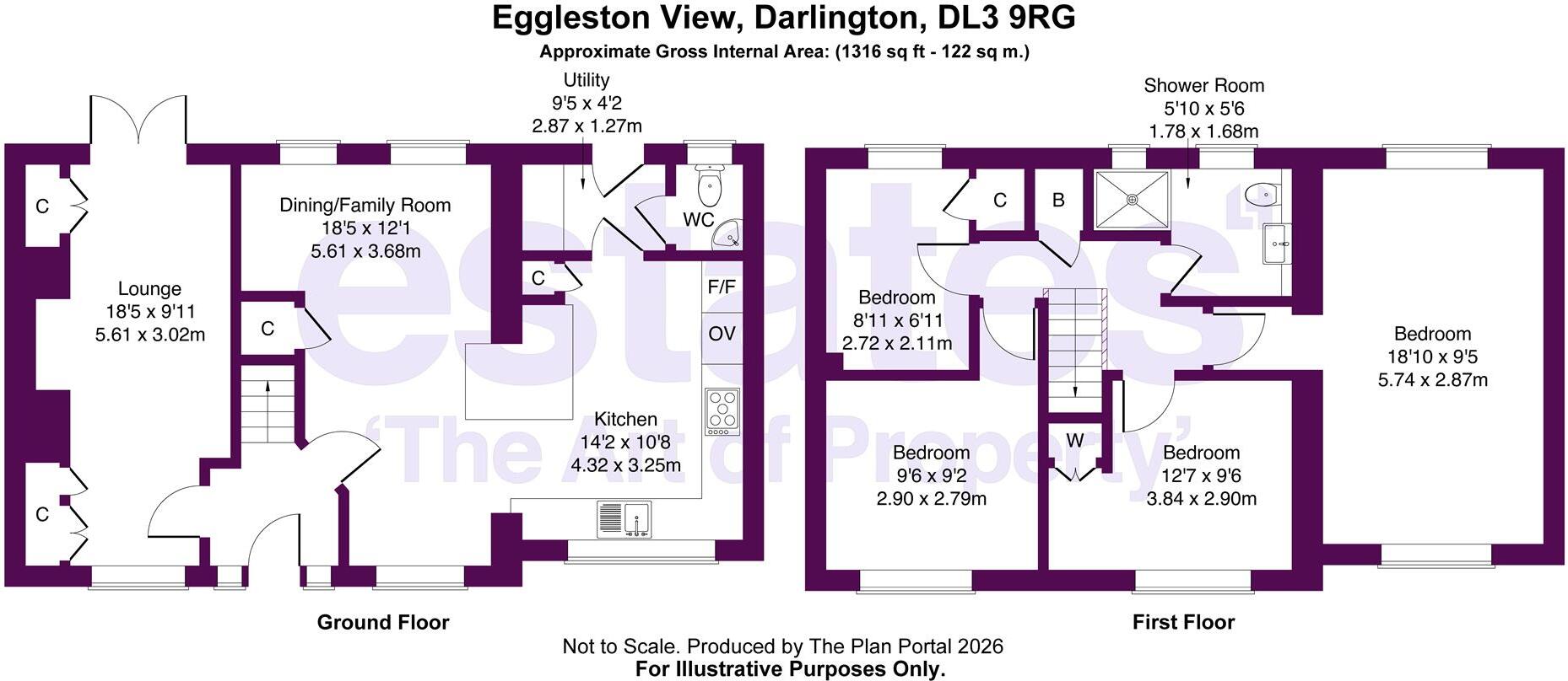 Eggleston View, Darlington, DL3 9RG floorplan