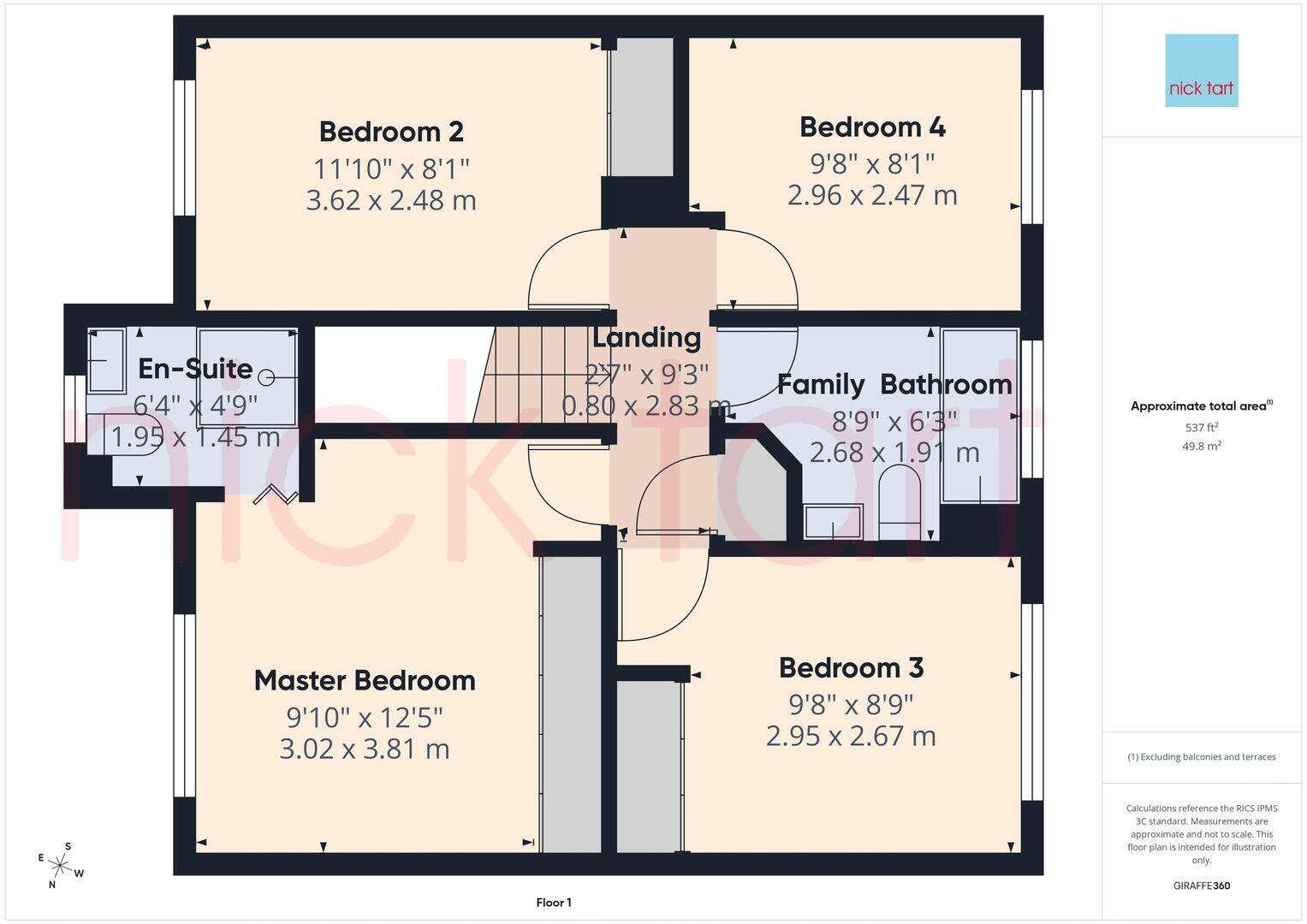 3 Greengage Way, Muxton floorplan