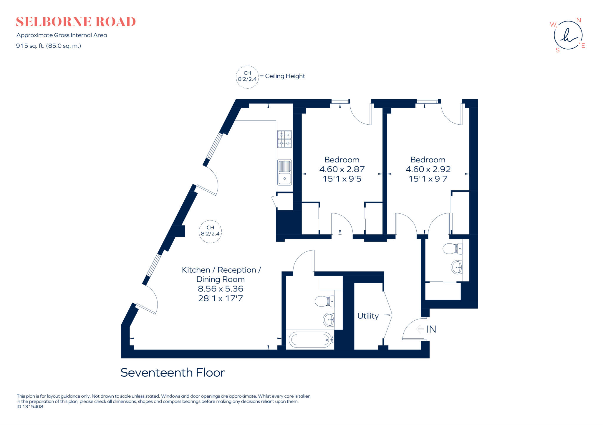 The Eades, 11 Selborne Road London E17 floorplan
