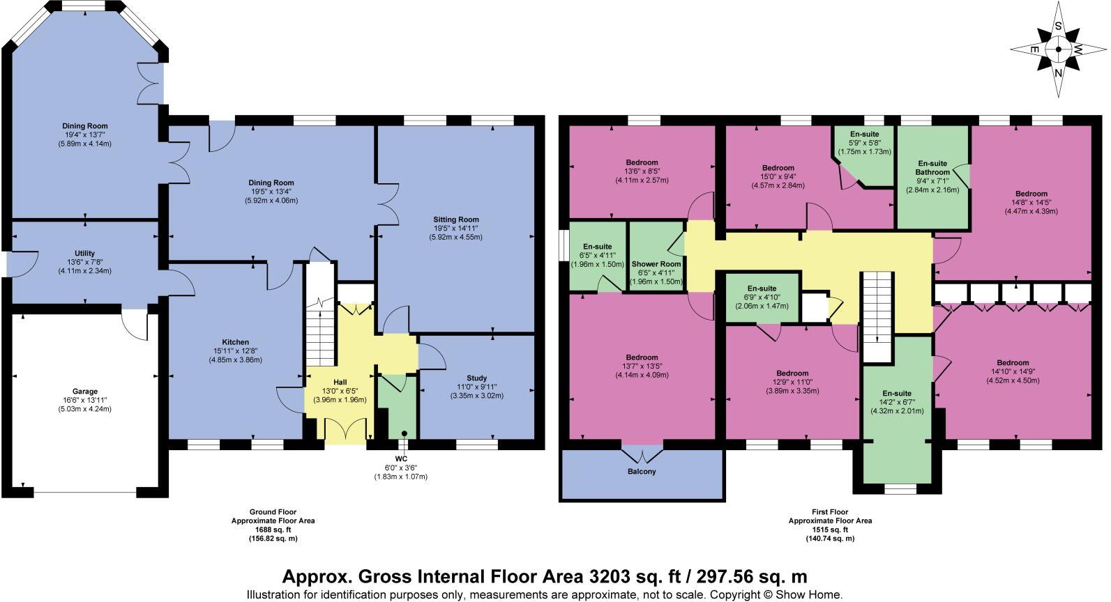 Riversdale, Mill Lane, Boroughbridge, York, YO51 9LH floorplan