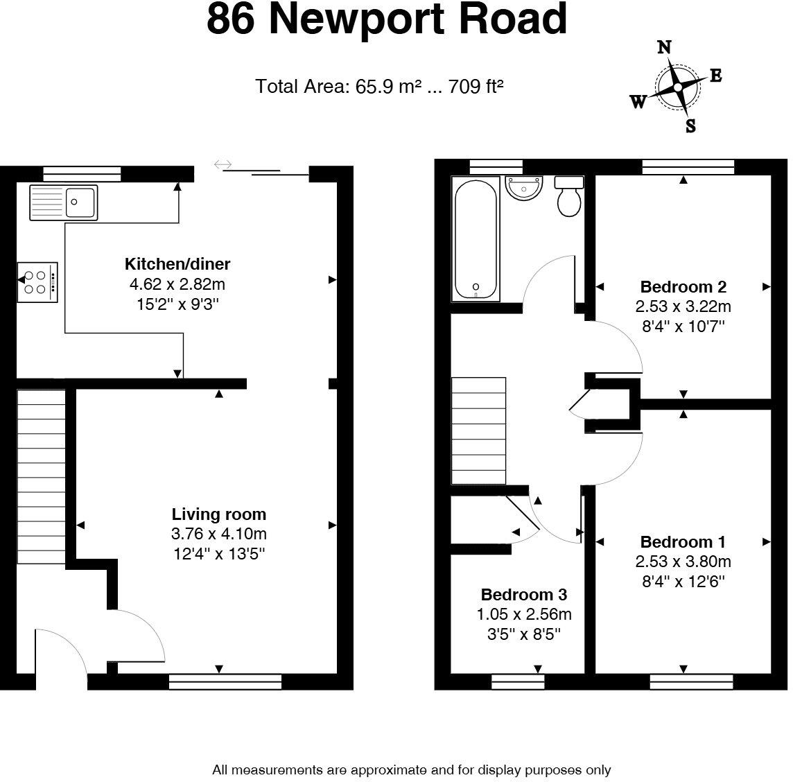 Newport Road, Newbury, Berkshire, RG14 floorplan