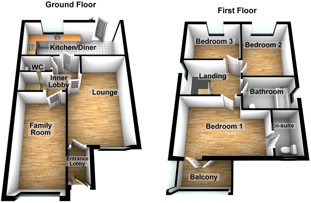 Oxen Drive, Wallsend floorplan