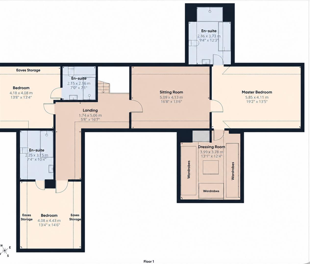 Coton Road, Walton-On-Trent, Derbyshire floorplan