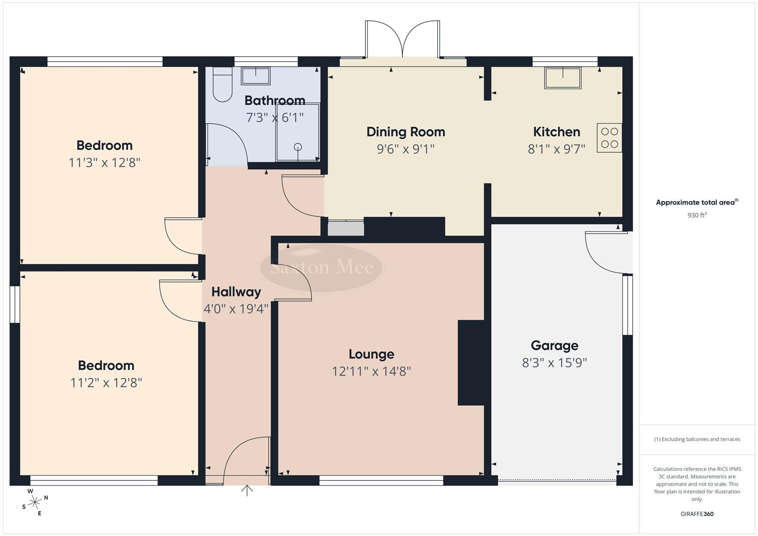 Cotterhill Lane, Brimington, Chesterfield floorplan