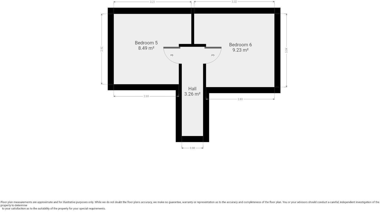 27/28 - Cross Street - Student House floorplan
