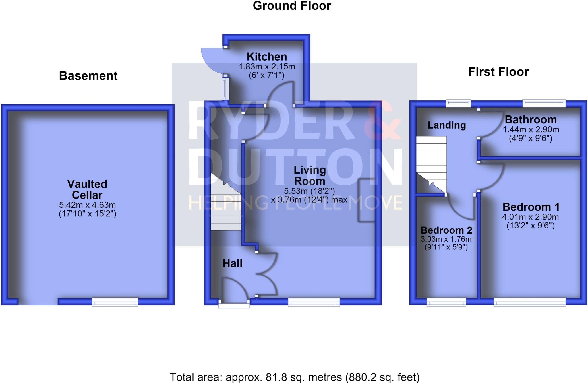 Lane Top, Linthwaite, Huddersfield, West Yorkshire, HD7 floorplan