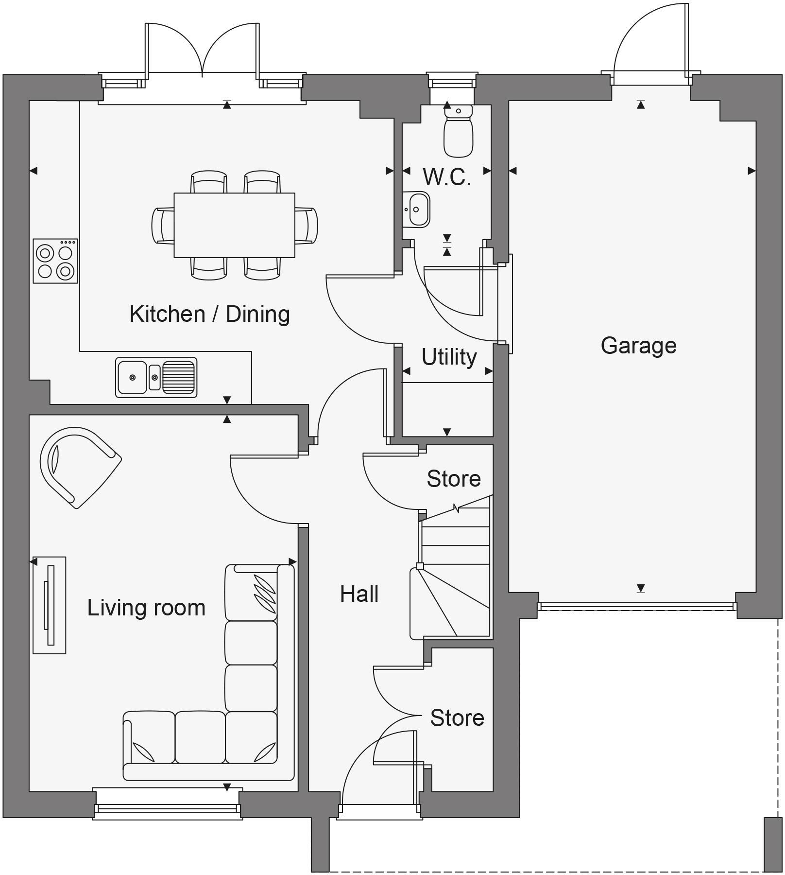North Mundham, 
West Sussex,
PO201EP floorplan