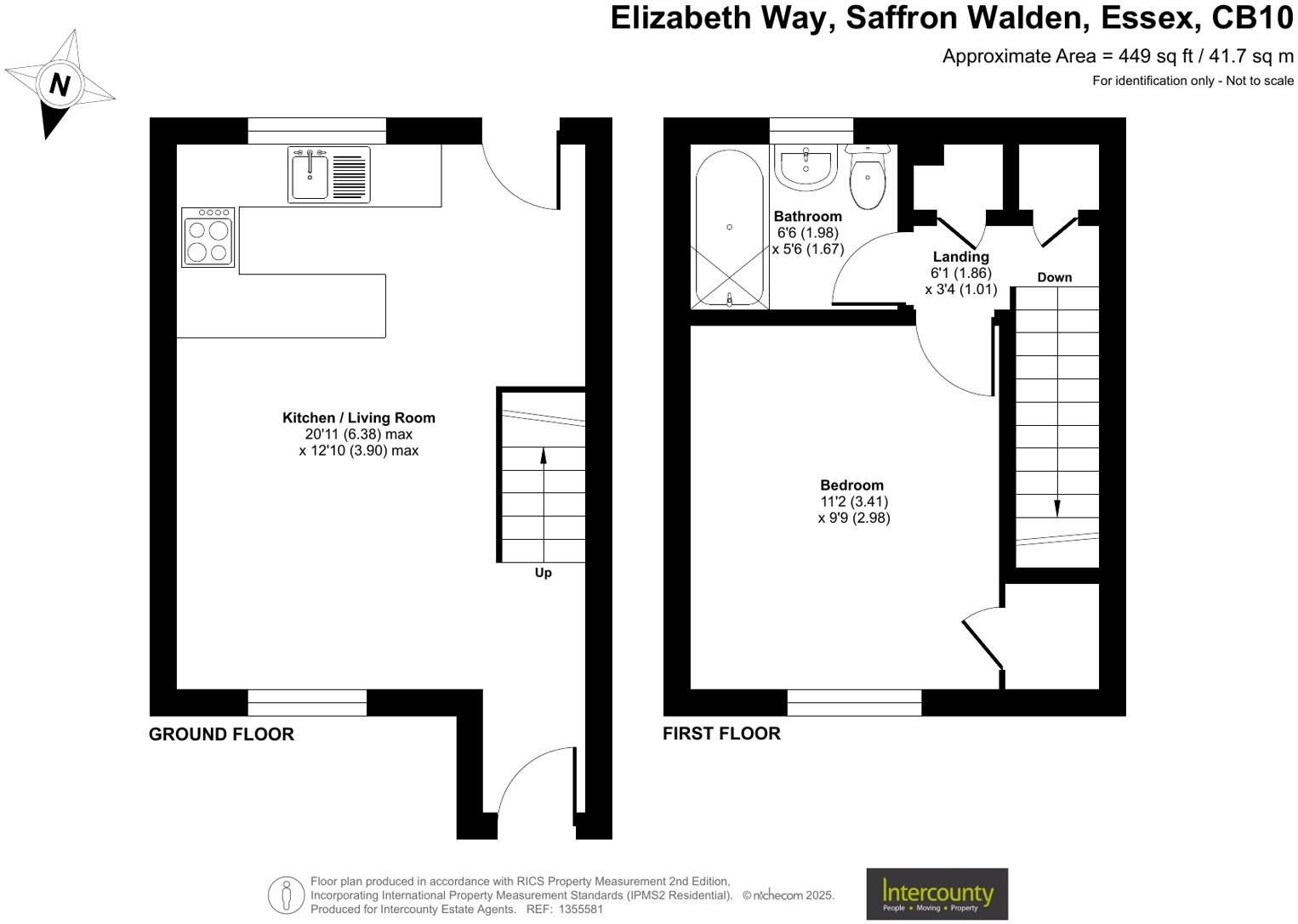 Elizabeth Way, Saffron Walden, Essex, CB10 floorplan