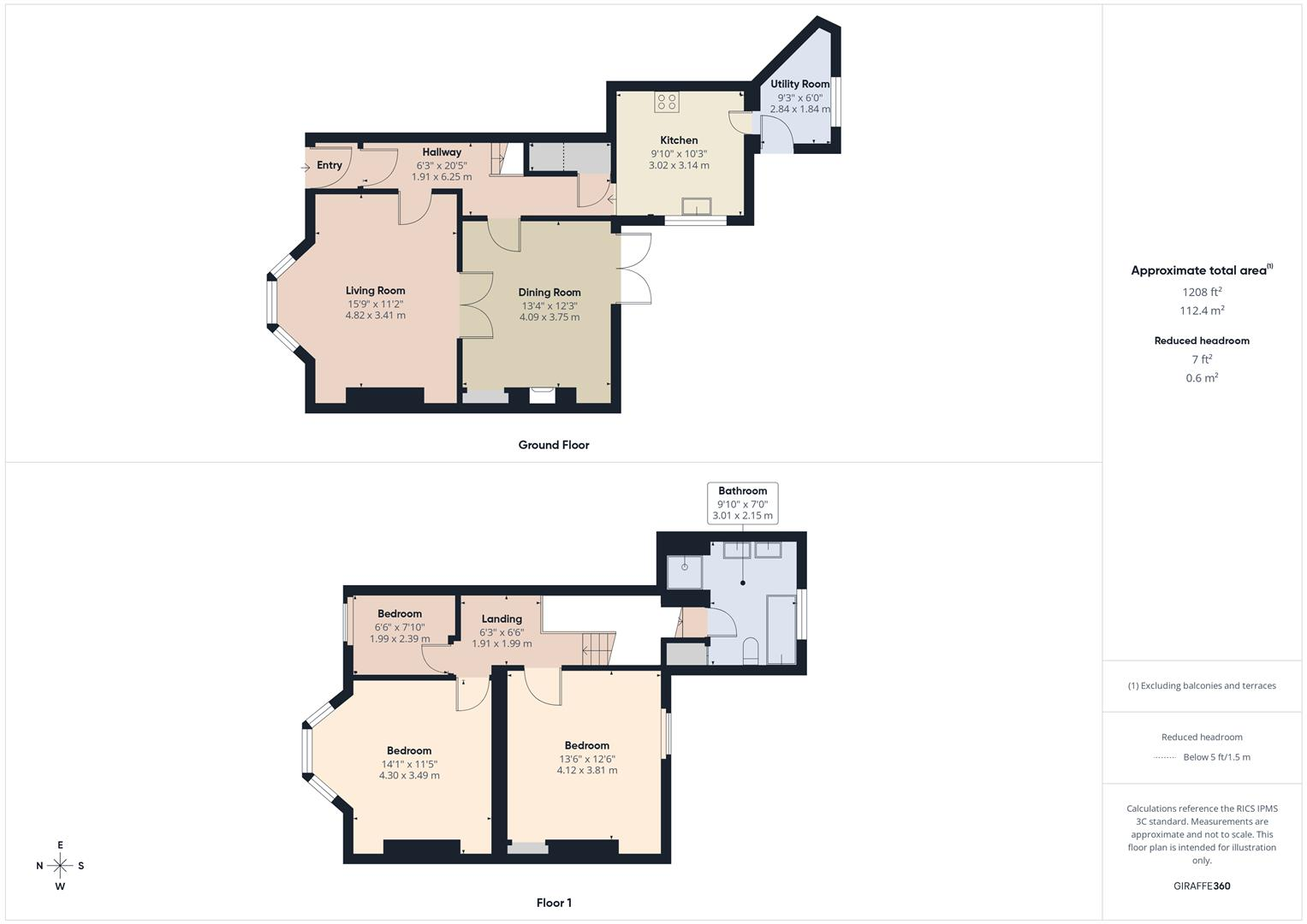 Cleveland Road, North Shields floorplan