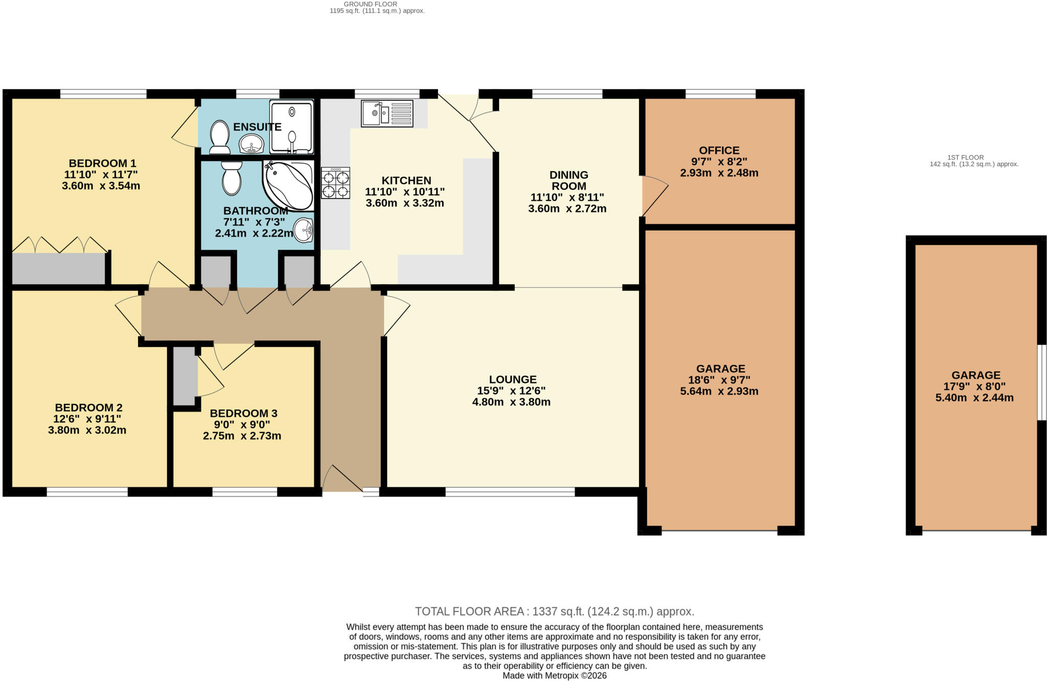 Bruce Close, Broughton, North Lincolnshire, DN20 floorplan