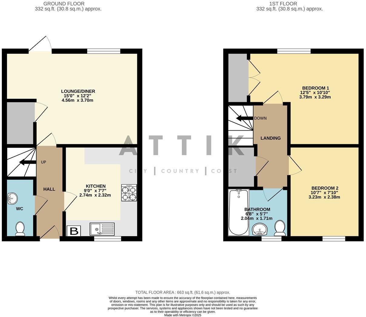 6, Aldergrove Close, Halesworth floorplan