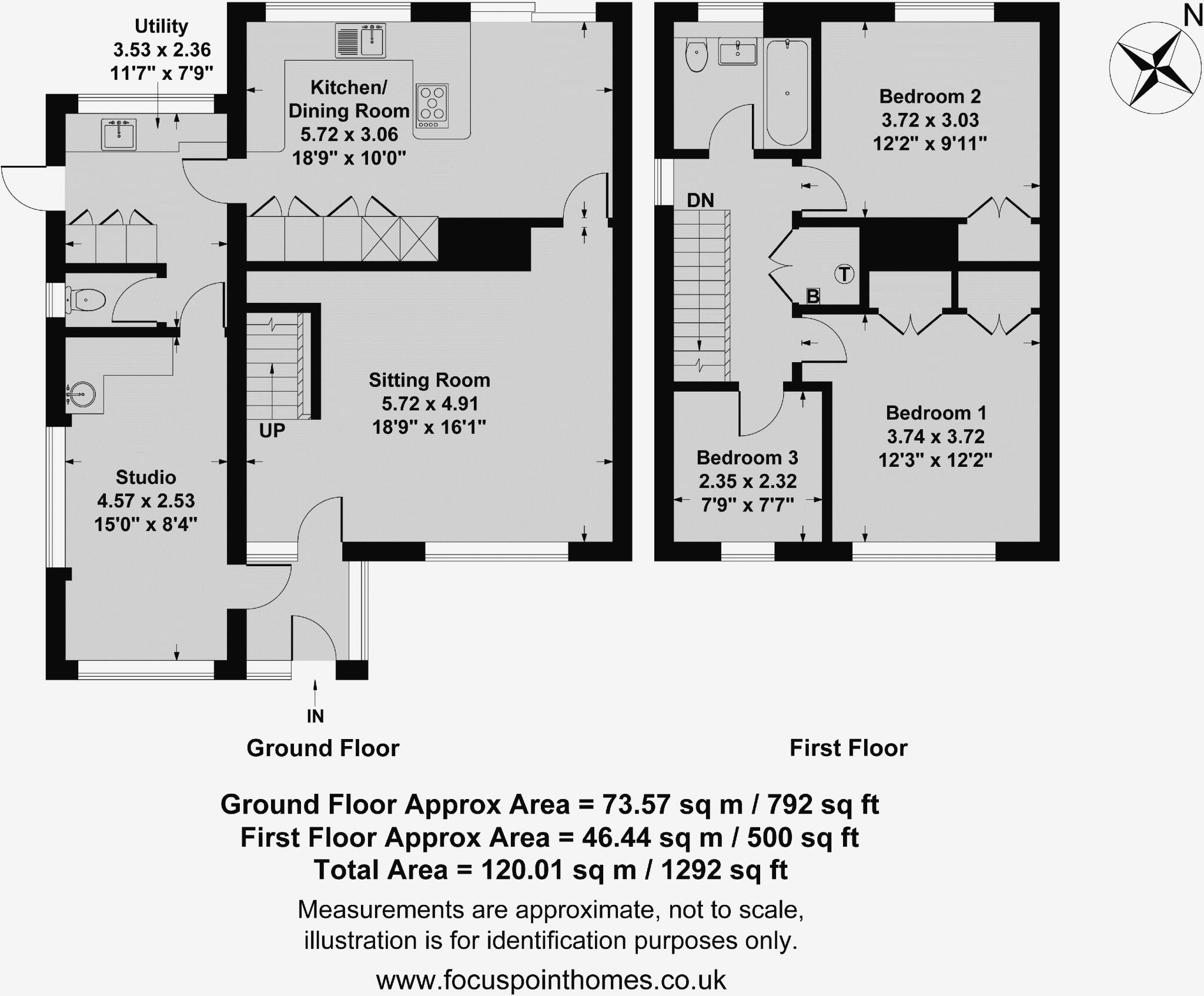 Longfellow Road, Banbury floorplan