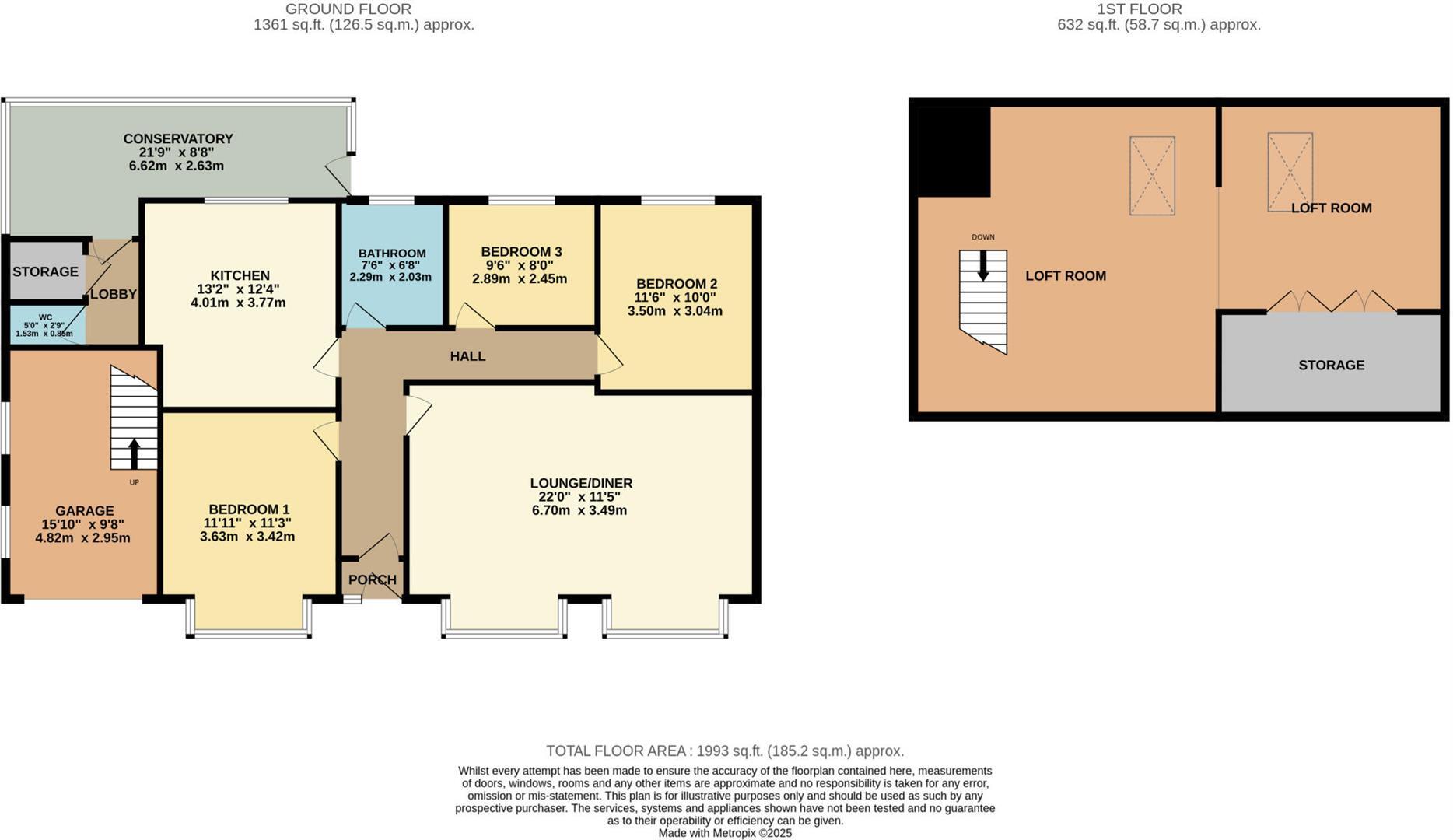 Pennine Avenue, Riddings, Alfreton floorplan