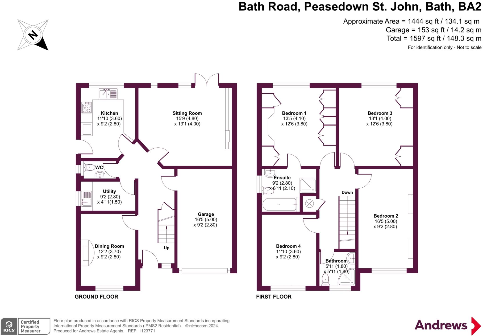 Bath Road, Peasedown St. John, Bath, Somerset, BA2 floorplan