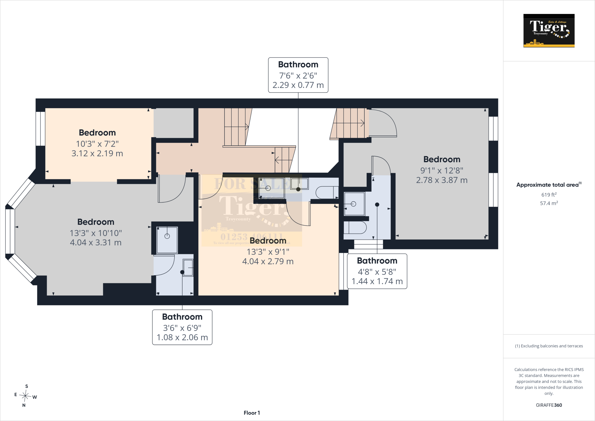 Lytham Road, Blackpool floorplan