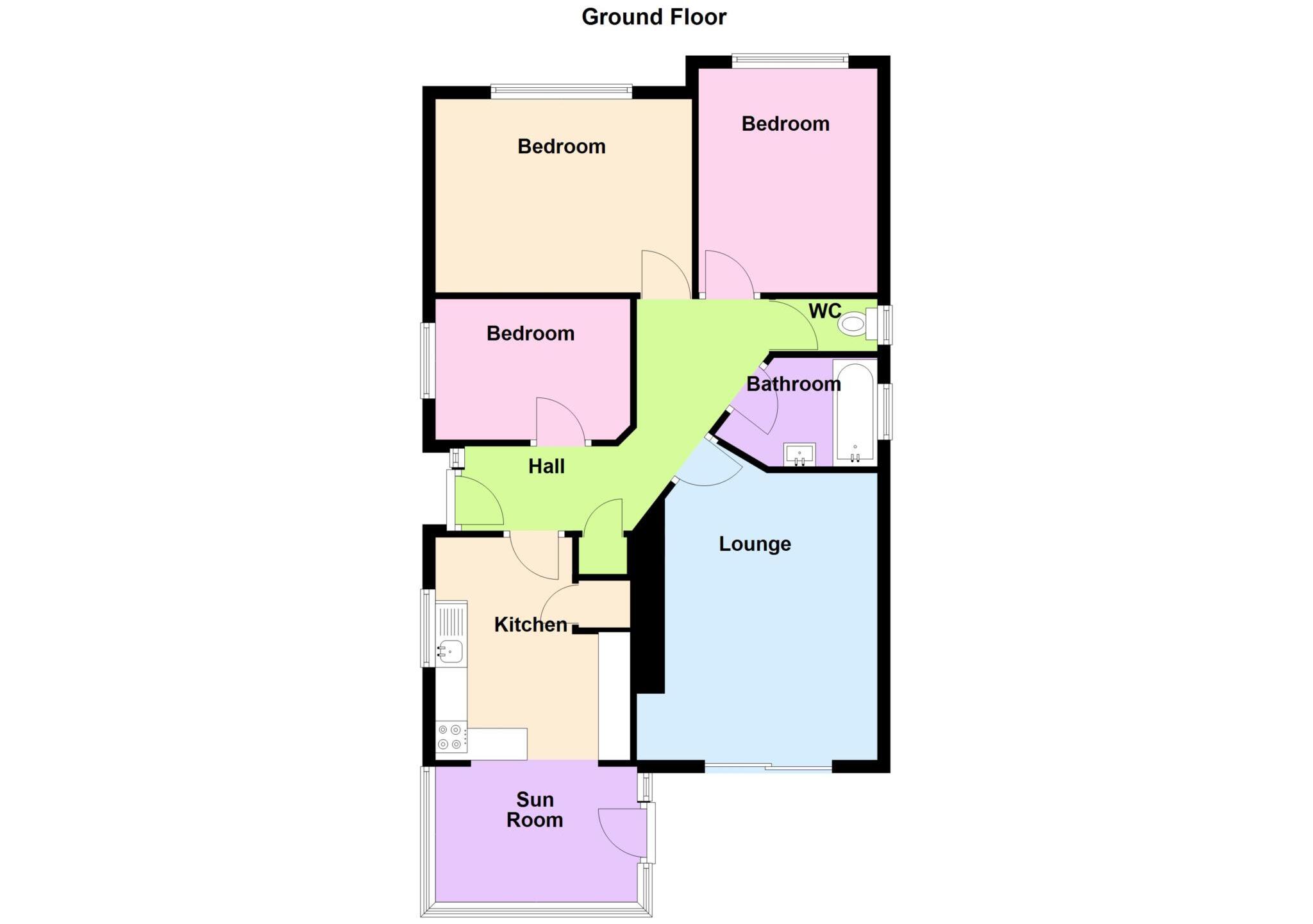 Carisbrooke Road, Gosport floorplan