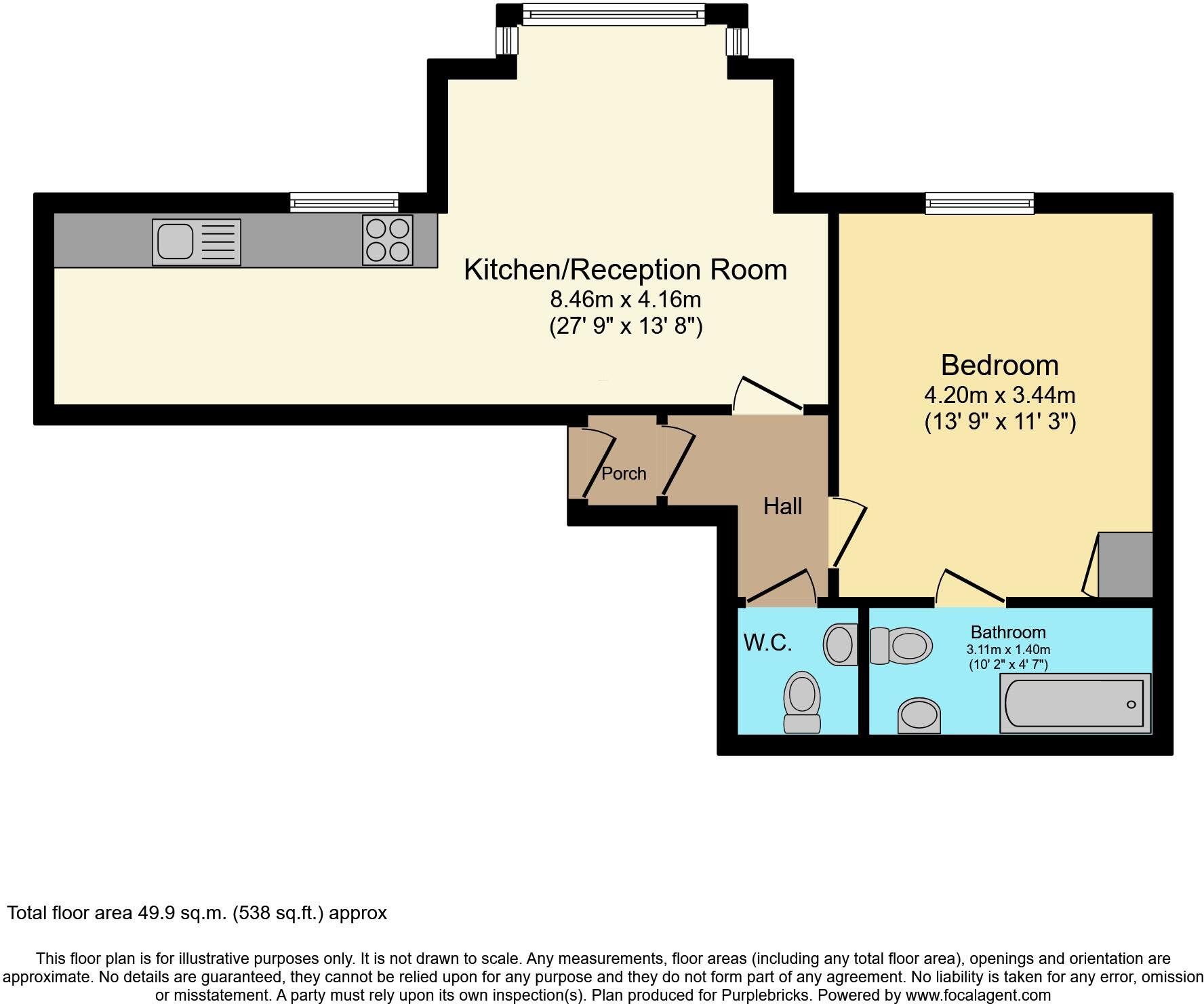 113 Bullsmoor Lane, Enfield, EN3 floorplan