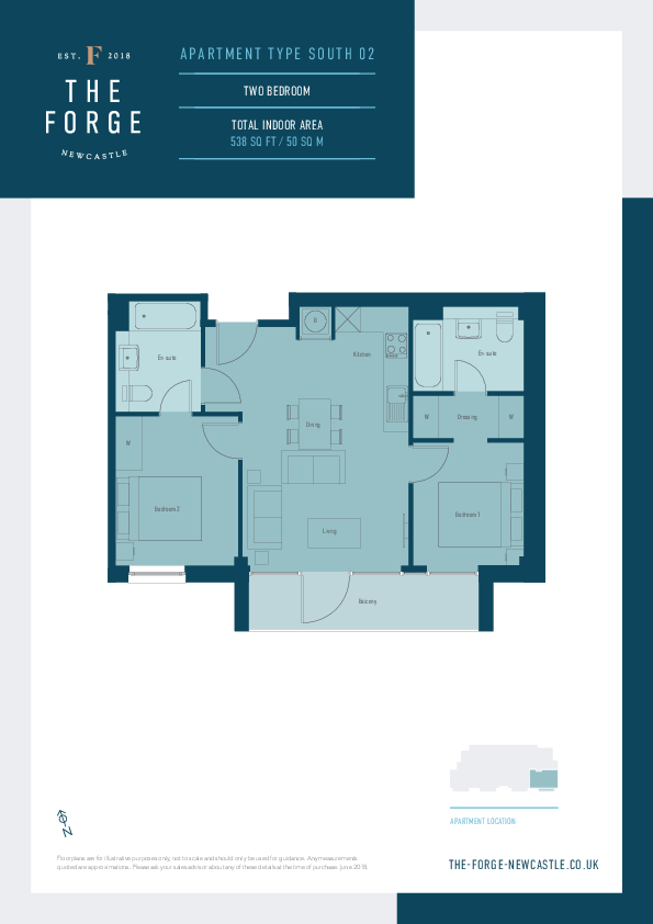 The Forge, Newcastle Newcastle upon Tyne NE1 floorplan