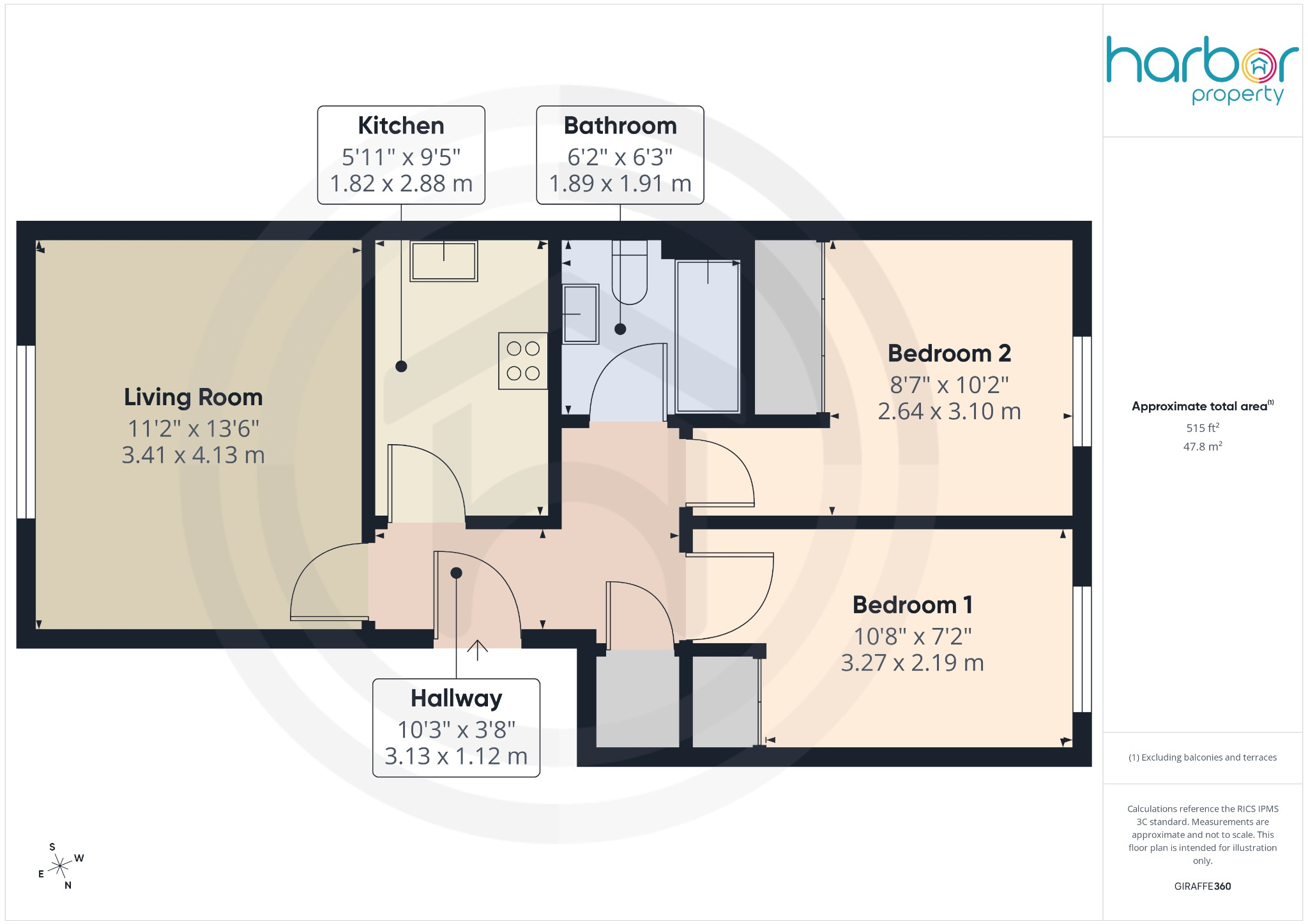 Dyke Street, Baillieston, Glasgow, G69 6DZ floorplan