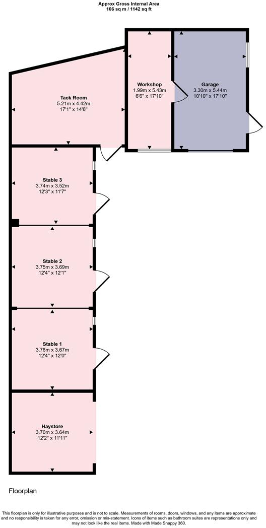 Felhampton, Church Stretton floorplan