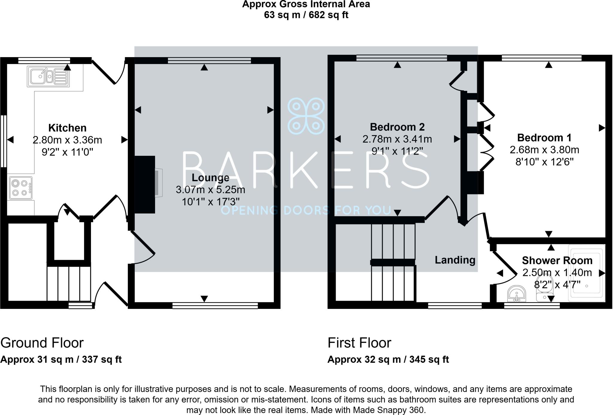Nussey Avenue, Birstall floorplan