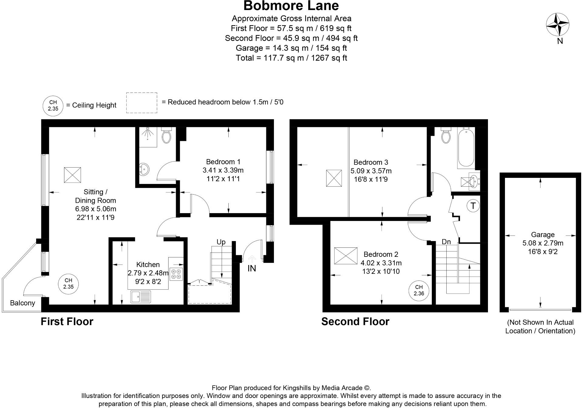 Flat 4, Denton Court, Marlow floorplan